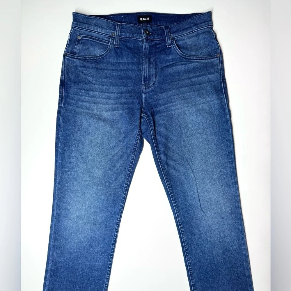 Hudson Men's Blake Slim Straight Jeans Size- 32